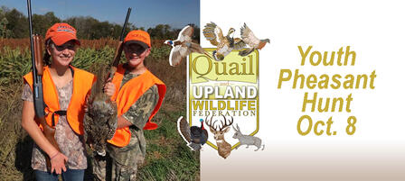 Youth Invited to Oct. 8 Pheasant Hunt Youth Invited to Oct. 8 Pheasant Hunt