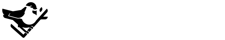 Chickadee Logo_Horizontal_White_Black