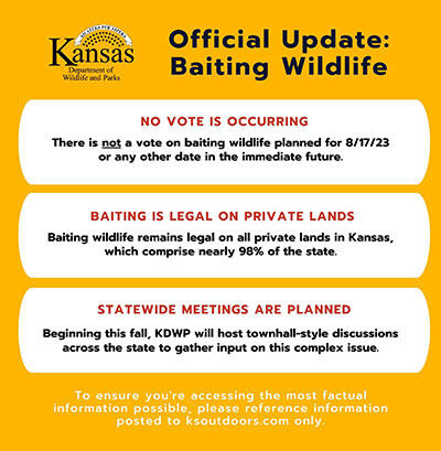 Baiting Wildlife