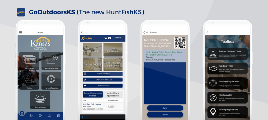 GoOutdoorsKS Mobile App