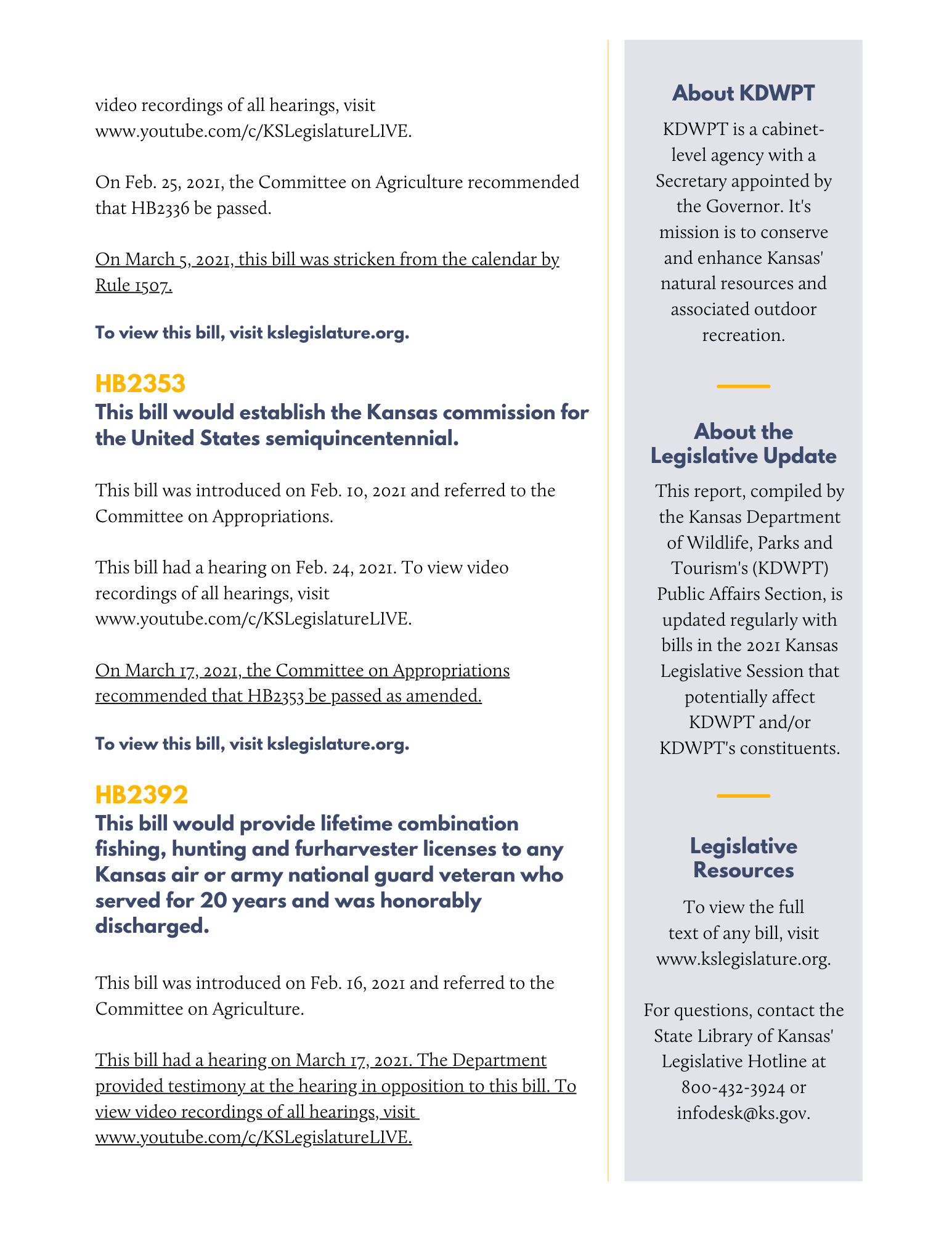 3-18-2021: Legislative Update Page 5