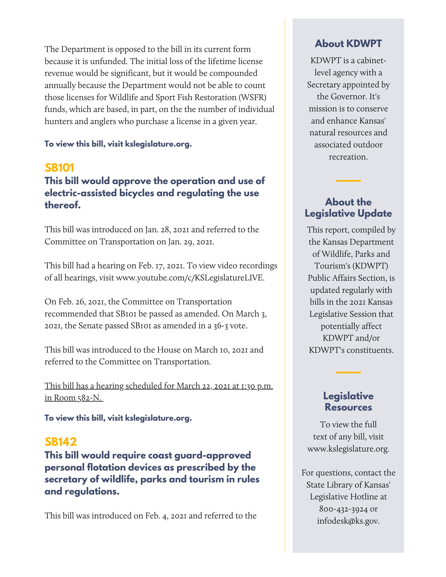 3-18-2021: Legislative Update Page 6