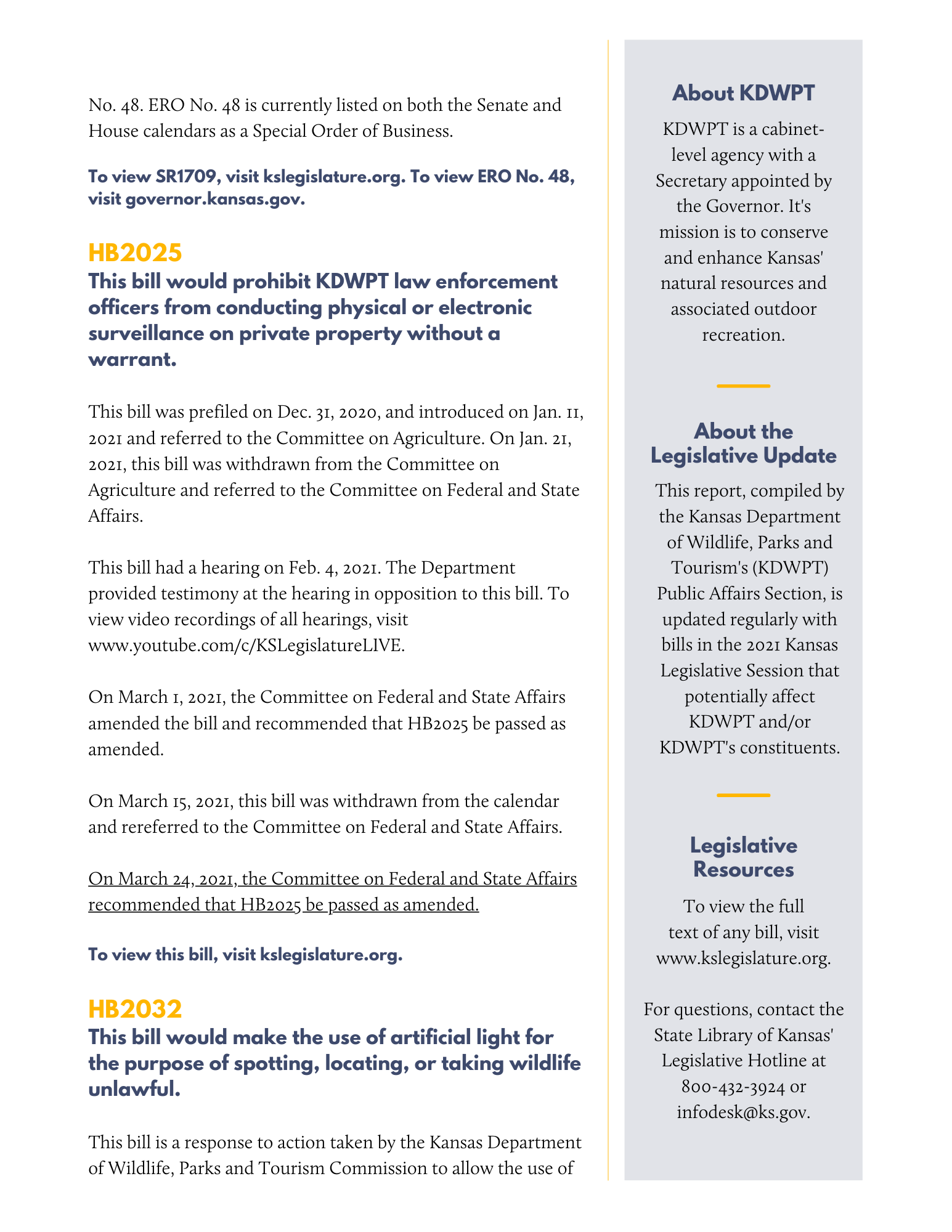 3-24-2021: Legislative Update Page 2
