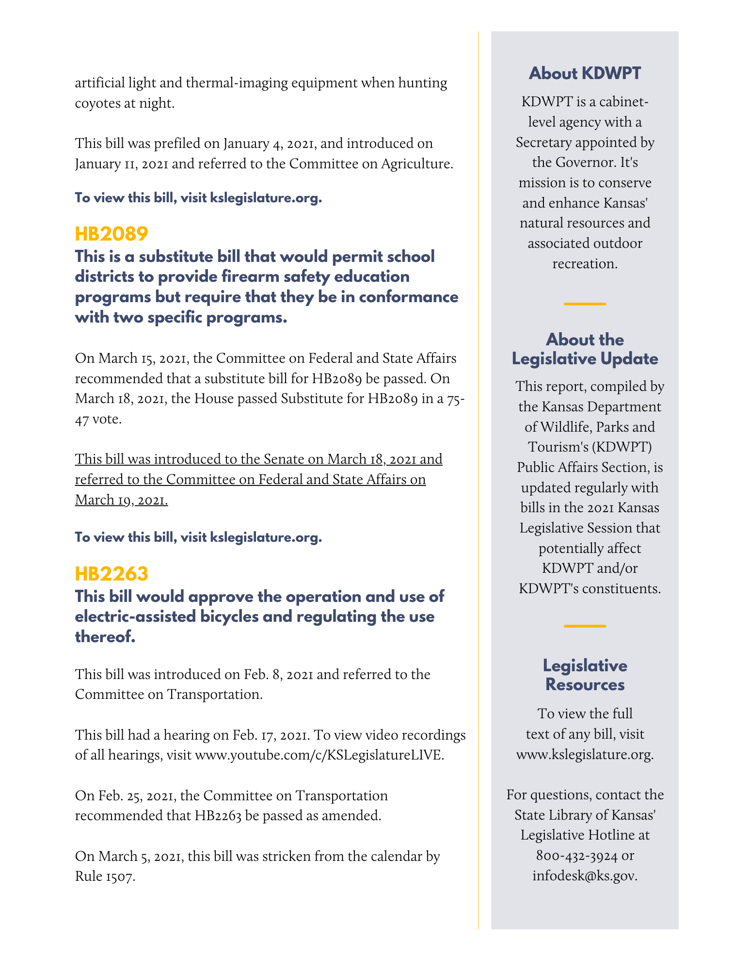 3-24-2021: Legislative Update Page 3