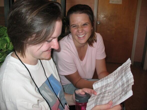 Checking the schedule