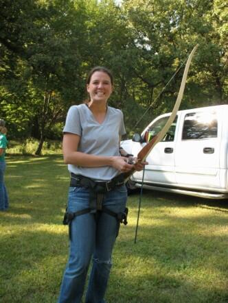 The Rappelling Archer