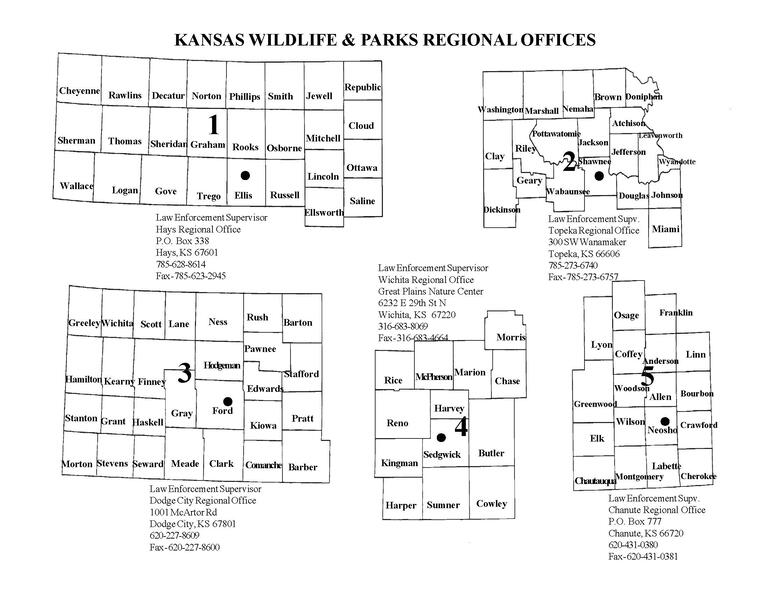 Map of Regional Offices