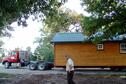 4.  Working on getting the cabin positioned.