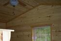 Bedroom in Evening Breeze Point cabins