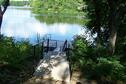 Dock at Shady Rest Cabin