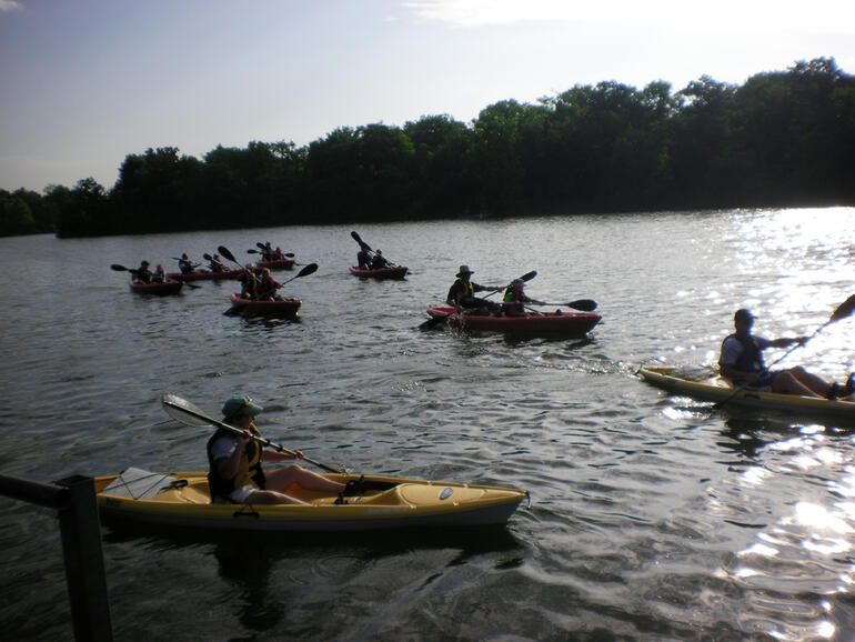 Kayaking at Crawford