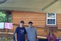 Morning Glory Cabin Renters enjoying themselves