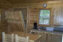 Murphy bed in Evening Breeze Point cabins