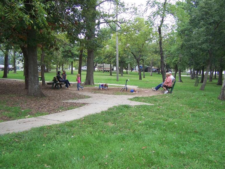 North end Oak Point Campground