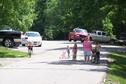 Strolling in Oak Point Campground