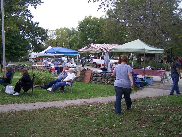 Yummmm, chili cook-off at 75th anniversary party for the park