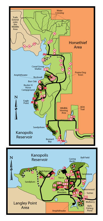 Kanopolis Camp Map