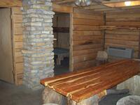 Cabin Interior Sunrise