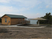 Milford Cabin frontside view
