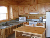 Milford Cabin Kitchen