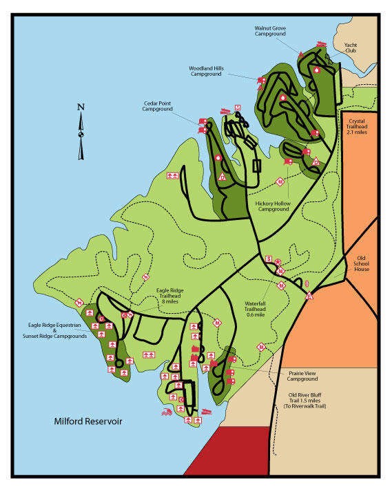 Milford Camp Map