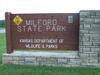 Milford State Park Sign