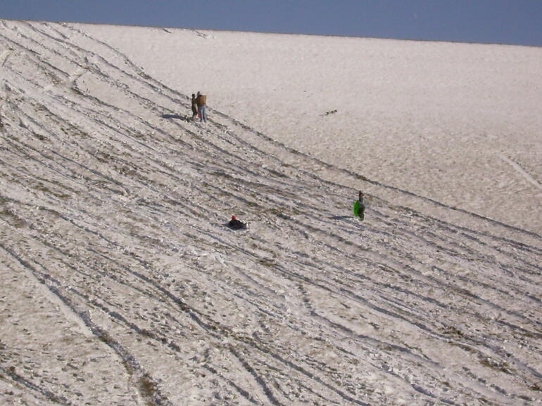 El Dorado State Park sledders