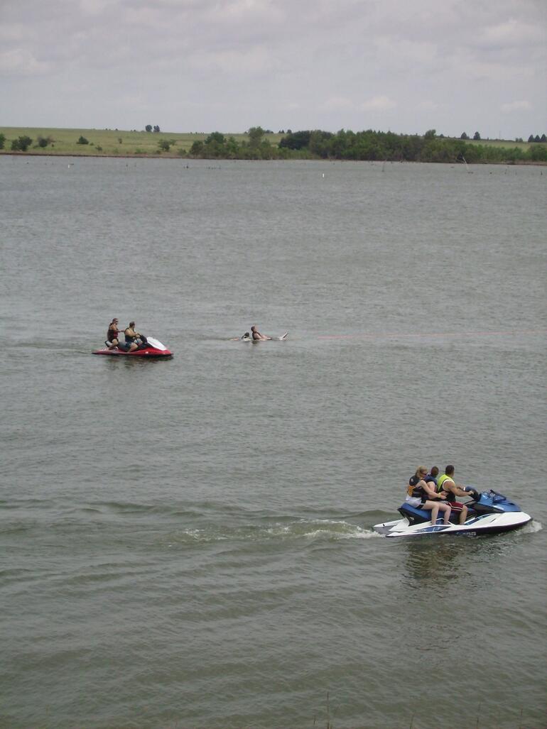 El Dorado State Park SUmmer Splash Skier