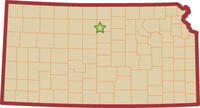 Glen Elder Location Map