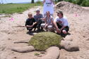 The Winning Sand Sculpture