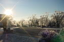 Kanopolis 2007 Ice Storm-view from the park office