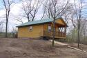 Kanopolis cabin in the Little Bluestem area