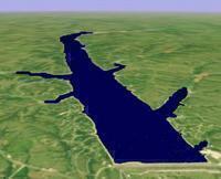 Aerial View of Tuttle Creek Lake
