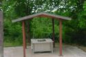 Fish Cleaning Station at Spillway