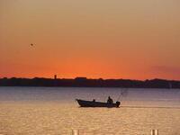 Fishing at Sunset
