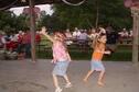 Girls at Annual Camper Appreciation Night at River Pond