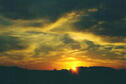 Sunset over River Pond